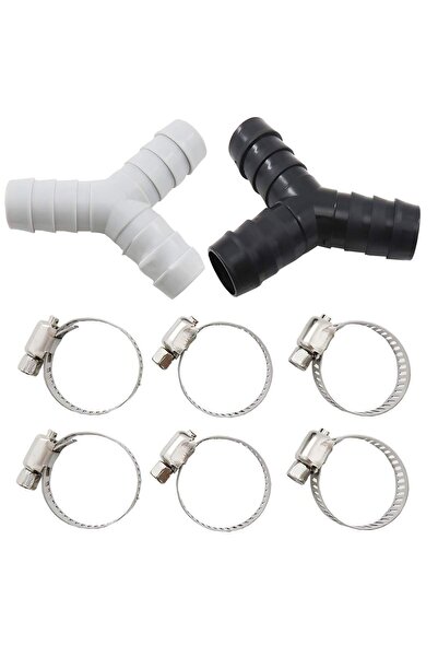 Generic SYOSI Universal Washing Machine Drain Hose Y-Shaped Reducer, Three-Way Adapter with Hose Splitter,