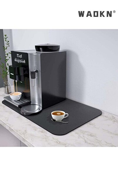 Generic WAOKN Coffee Mat Absorbent Coffee Bar Mat for Kitchen Hide Stain Rubber Backed,Super Absorbent Drai