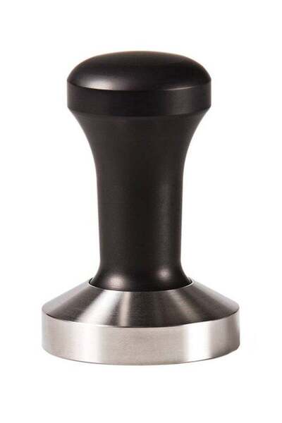 Generic AOE Stainless Steel Espresso Coffee Press Tamper Black/Silver 51x91mm