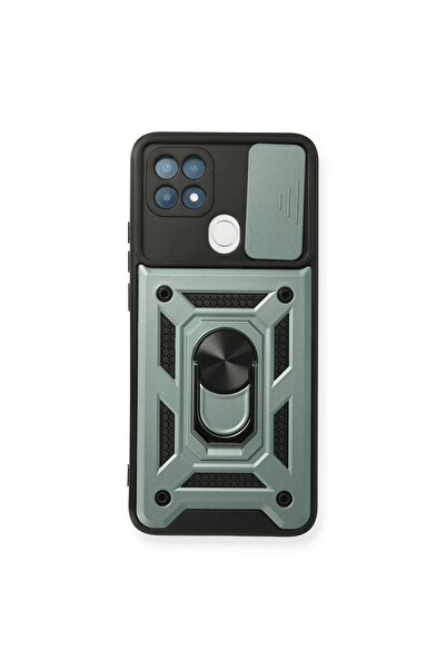 Twin Store حافظة A15 مع حلقة عدسة بارس سيليكون - أخضر