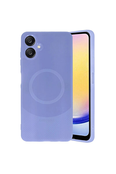 Najmaddin حافظة سامسونج A06 غطاء كربون ماييا - ليلك