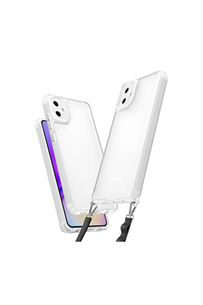 Twin Store حافظة جالاكسي A06 حافظة سيليكون بنتا - شفافة