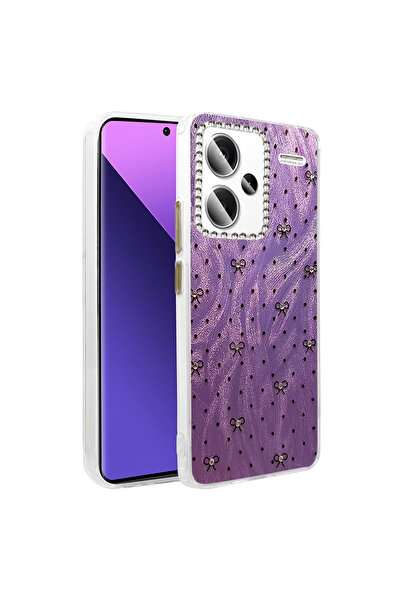 Twin Store غطاء حماية لهاتف Redmi Note 13 بنمط مرآة شفرة - نمط 2