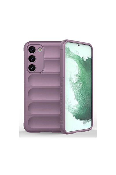 Najmaddin حافظة سامسونج جالاكسي S23 بلس من السيليكون الأمثل - بنفسجي