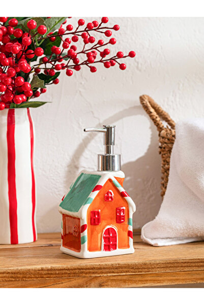 LC Waikiki Stylish Choices from Esvab Clothing |   Ceramic Liquid Soap Dispenser with House Figure