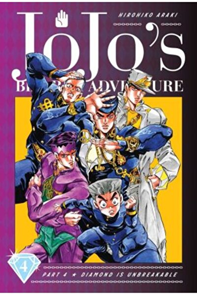 Viz Media JoJo's Bizarre Adventure: Part 4 - Diamond Is Unbreakable Vol. 4