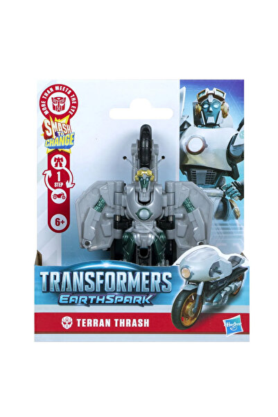 transformers ФИГУРКА НА EARTHSPARK TERRAN THRASH 1 STEP SMASH TO CHANGE