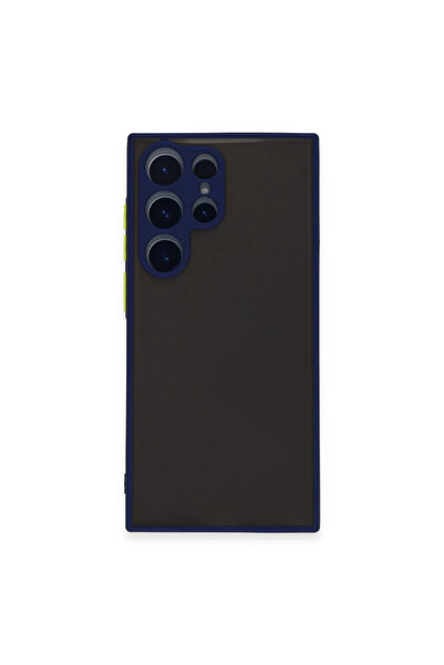 Twin Store غطاء سيليكون مونتريال لهاتف Galaxy S22 - أزرق داكن