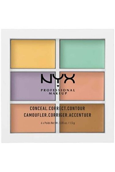 NYX لوحة تصحيح البشرة وإخفائها وتحديد ملامحها - 9 غرام