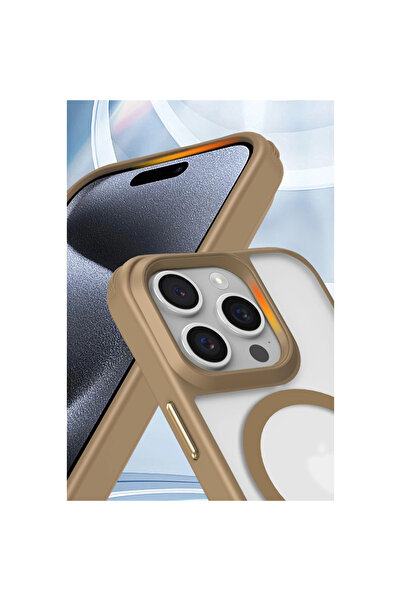 NexGen iPhone 15 Pro Max Case Enka Magsafe Silicone Case - Titan Gray