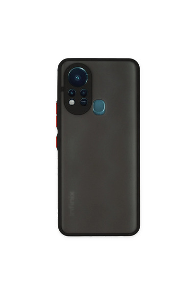 Twin Store غطاء حماية سيليكون مونتريال لهاتف انفينيكس هوت 11 اس - أسود