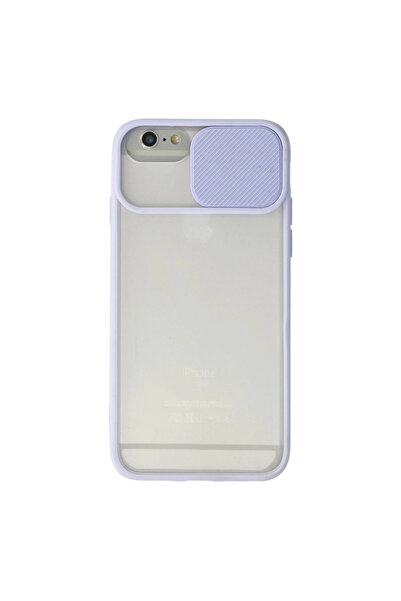 Twin Store حافظة آيفون 6 بلم بلم كاميرا مصنوعة من السيليكون - لون أرجواني