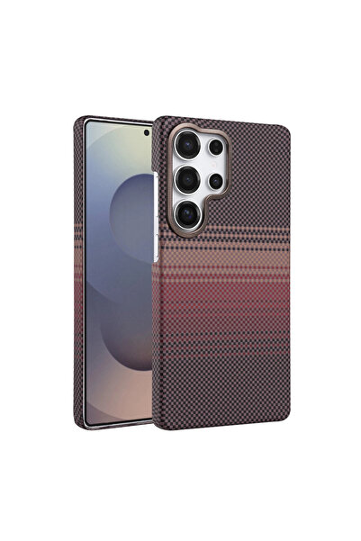 Twin Store غطاء جالاكسي إس 24 فيجا ماج سيف - تيتانيوم صحراوي