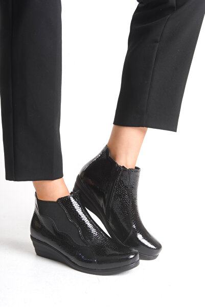 Elile Shoes Hakiki Deri 33-34-35-36 Numaradan 41-42-43-44-45 Numaraya Kadar Comfort Kadın Bot