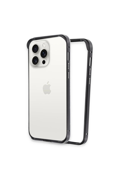 Twin Store غطاء حماية لجهاز ايفون 15 لاند - اسود