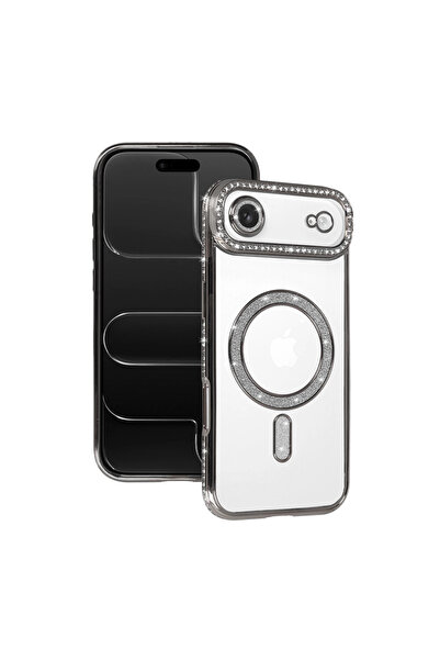 Twin Store حافظة آيفون 17 إير جوك سيملي ماجنيتيك سيف - فضي