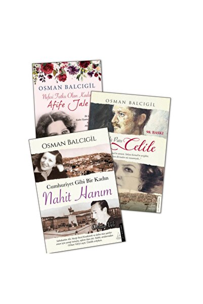 Destek Yayınları Osman Balcıgil Nahit Hanım - Afife Jale - Celile 3 Kitap Takım