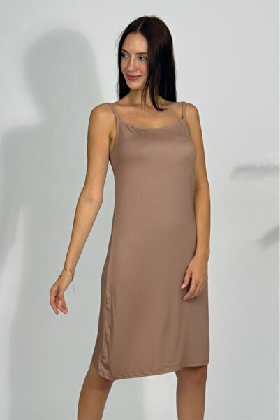 Betimoda Women's Cotton Combed Viscose Thread Strap Underwear Tunic