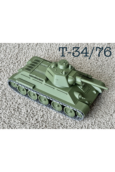 Forge Triverse T-34/76 Sovyetler Birliği Tank Model Kiti 1/35 Ölçekli