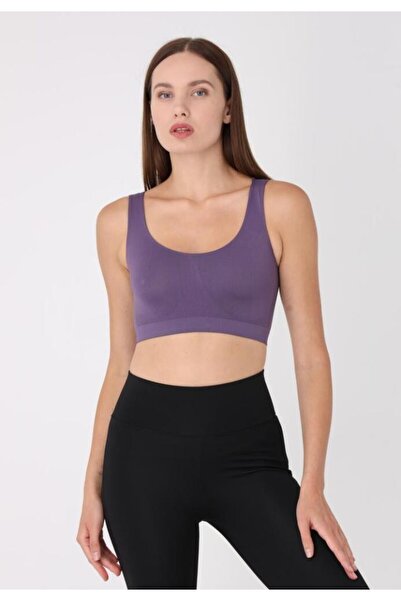 TOSKI Bustieră dama Bretele Late – Fără Push-up Mov