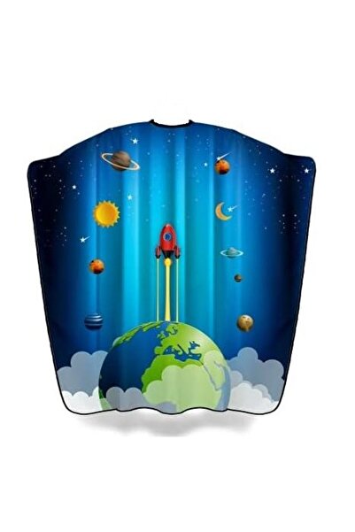 Barber Mood Pelerină de coafură pentru copii Space Planets