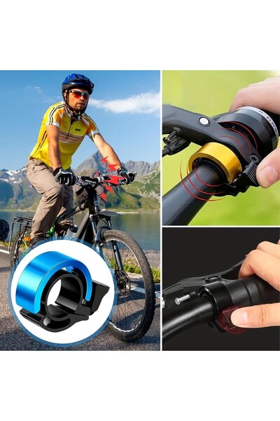 CAN Kardeşler Grup® Ultra-Yüksek Sesli Alüminyum Alaşımlı Bisiklet Zili