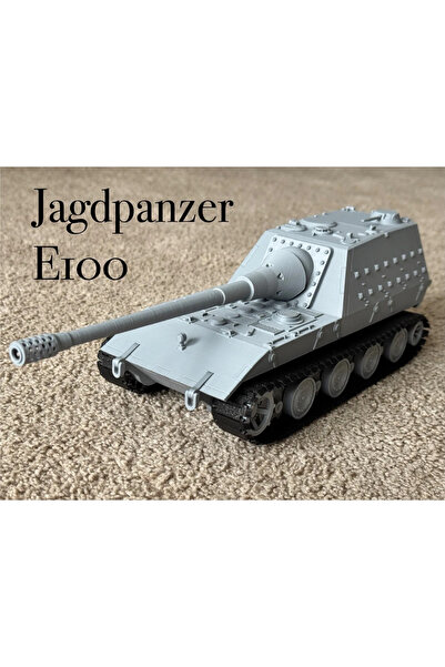 Forge Triverse Jagdpanzer E100 Süper Ağır Tank Avcısı Model Kiti 1/35 Ölçekli...
