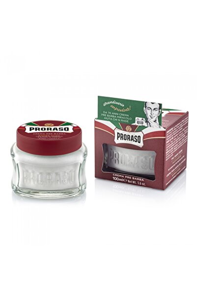 Proraso Pre Shave Cream Sandalwood with shea butter and sandalwood oil 100 ml