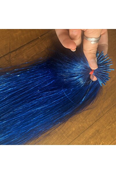 YASEMİN KAPLAN Tinsel Model-Kadın Tinsel Saç Işıltısı-Simli Saç Telleri