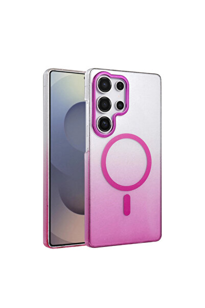 Twin Store غطاء جالاكسي S23 اللامع ماج سيف - بنفسجي