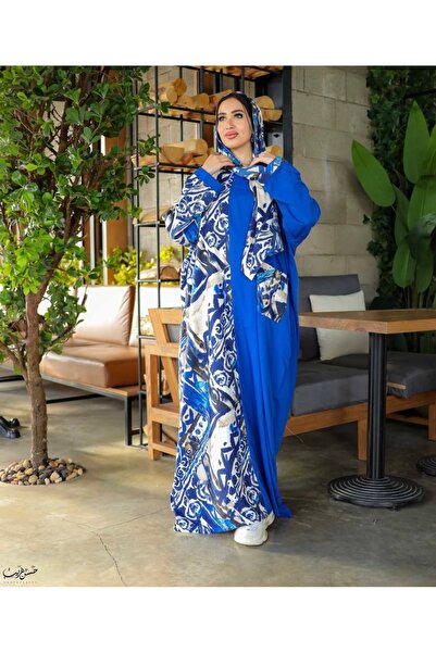 outline ISDAL made of luxurious Egyptian cotton 100% - BLUE