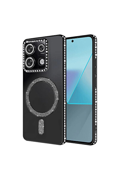 Twin Store حافظة ريدمي نوت 13 4G جوك سيملي ماجنيتيك سيف - أسود