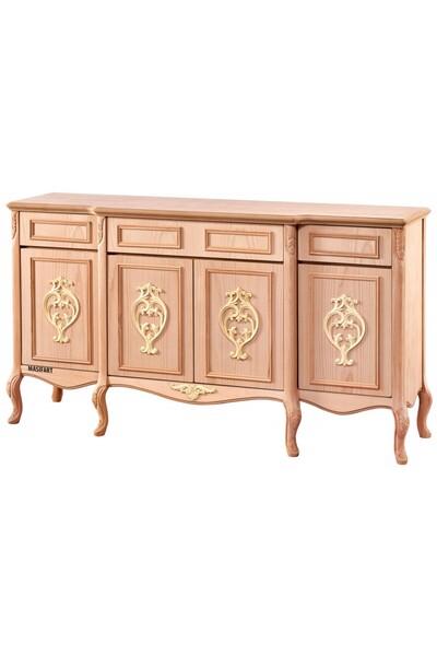 Masifart Mori Efes Oymalı Konsol Cilasız Ham