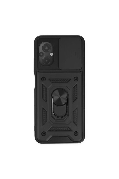 Twin Store حافظة بوكو M5 من السيليكون مع حلقة عدسة - أسود