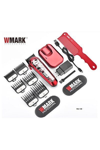 Wmark Wireless Charging Hair Clipper (Silver) Saç Ve Sakal Makinesi - Kablosu...