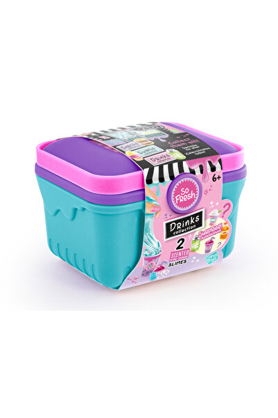 SLIME SHAKER Slime Dıy Market Sepeti Sürpriz Paket İçecekler