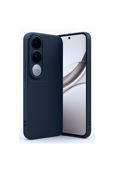 Twin Store غطاء كربون V50 Lite 4G ذو التركيز التلقائي - أزرق داكن