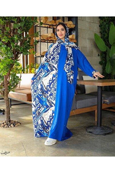 outline ISDAL made of luxurious Egyptian cotton 100% - BLUE