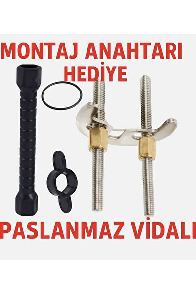 ASIR ARMATÜR Batarya Ay Takımı Çiftli Batarya Ay Takımı Alt Vida Montaj Aparatı