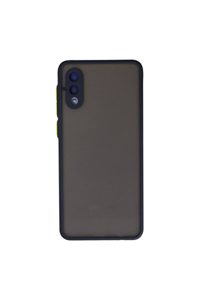 Twin Store غطاء سيليكون مونتريال لهاتف Galaxy A02 - أزرق داكن