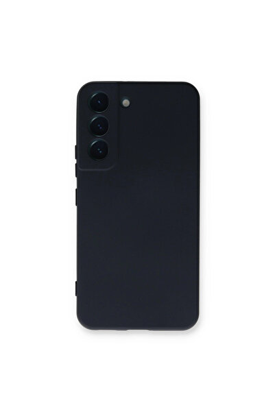 Twin Store حافظة جالاكسي S23 نانو من الداخل مخمل سيليكون - أزرق داكن