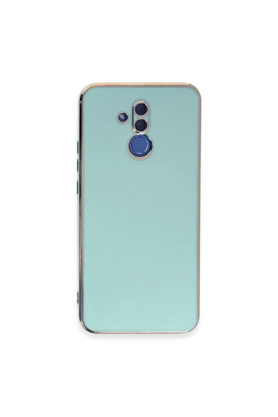 Twin Store حافظة هاتف ميت 20 لايت من السيليكون - أخضر فاتح