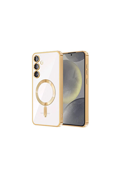 Twin Store غطاء جالاكسي إس 23 كروس مغناطيسي - ذهبي