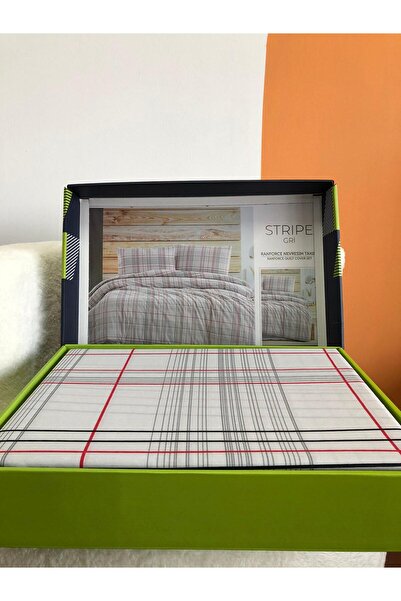 Bikaya Home New Box Single Duvet Cover Set | Sheet Without Elastic Band | Daily Use | Luxury Boxed | 3 Pieces