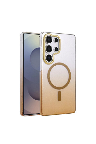 Twin Store غطاء Galaxy S23 اللامع Magsafe - تيتانيوم صحراوي