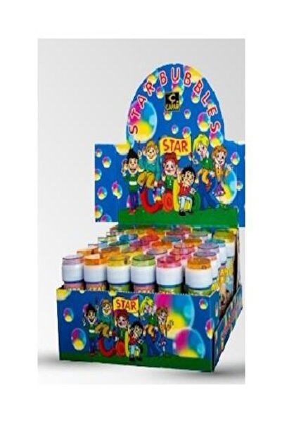 İlkem pazarlama Üfle Balon Yap Köpüklü Üflemeli Baloncuk Yapan Oyuncak 36 Adet