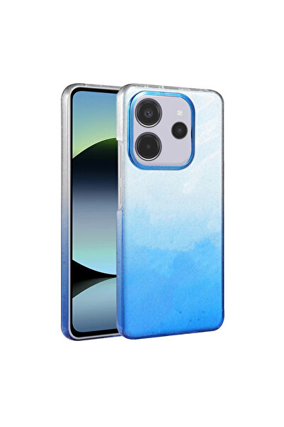 eco port غطاء لامع لهاتف Xiaomi Redmi 12 - أزرق