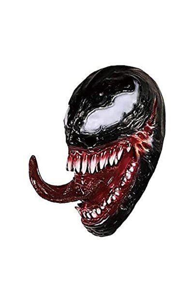 Zherqon Scary Venom Horror Mask - Latex for Halloween, Party, Masquerade, Carnival