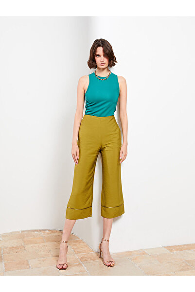 LC Waikiki Capri drepte cu talie înaltă pentru femei