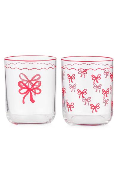 LC Waikiki Fiyonk Printed Glass Cup Set 3-Piece 350 ml